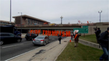 Blocking I-395 against Trumpism