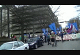March and civil disobedience in Richmond against Dominion dumping coal ash
